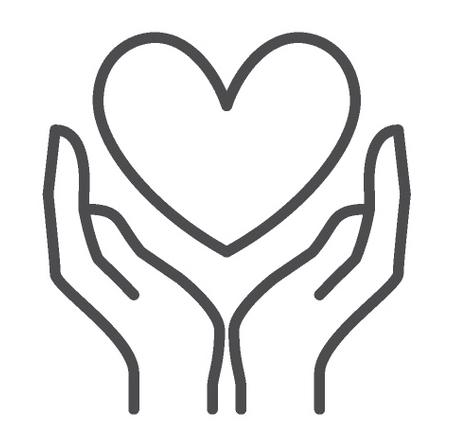 Giving Hands Icon