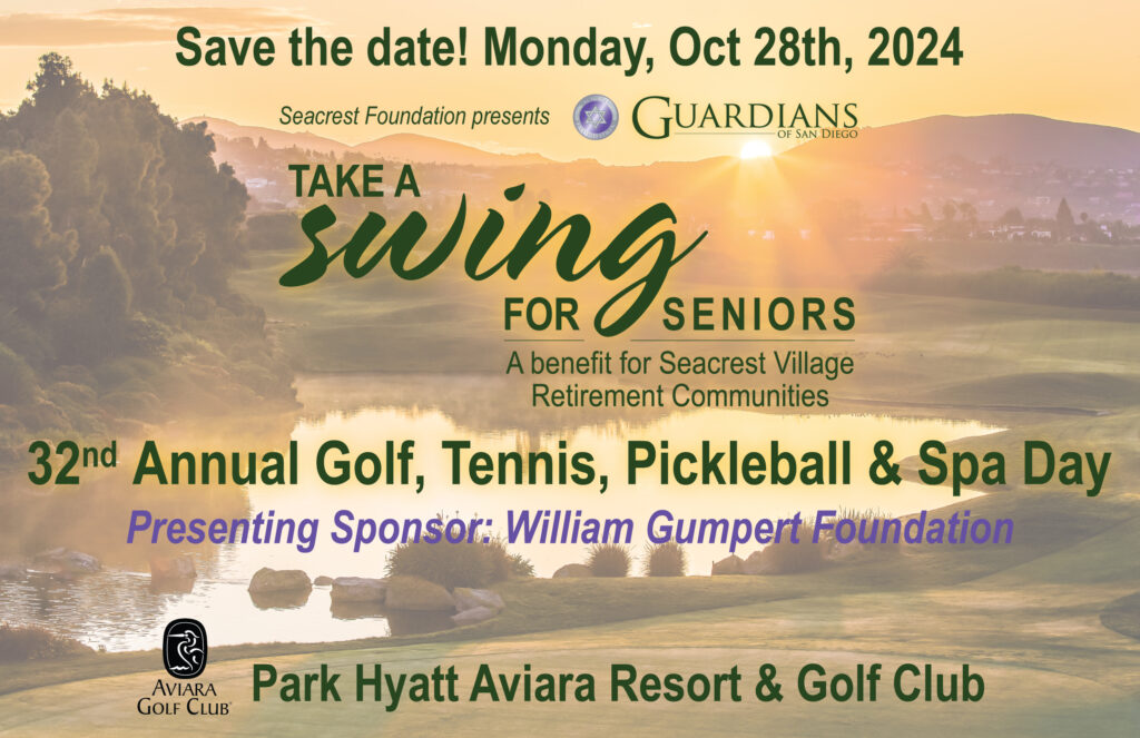 Take a Swing for Seniors Event